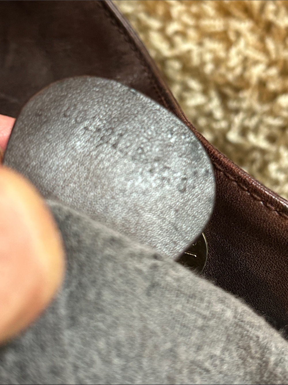 Gucci Bamboo Brown Leather Bag - Gorgeous!! - Picture 9 of 10
